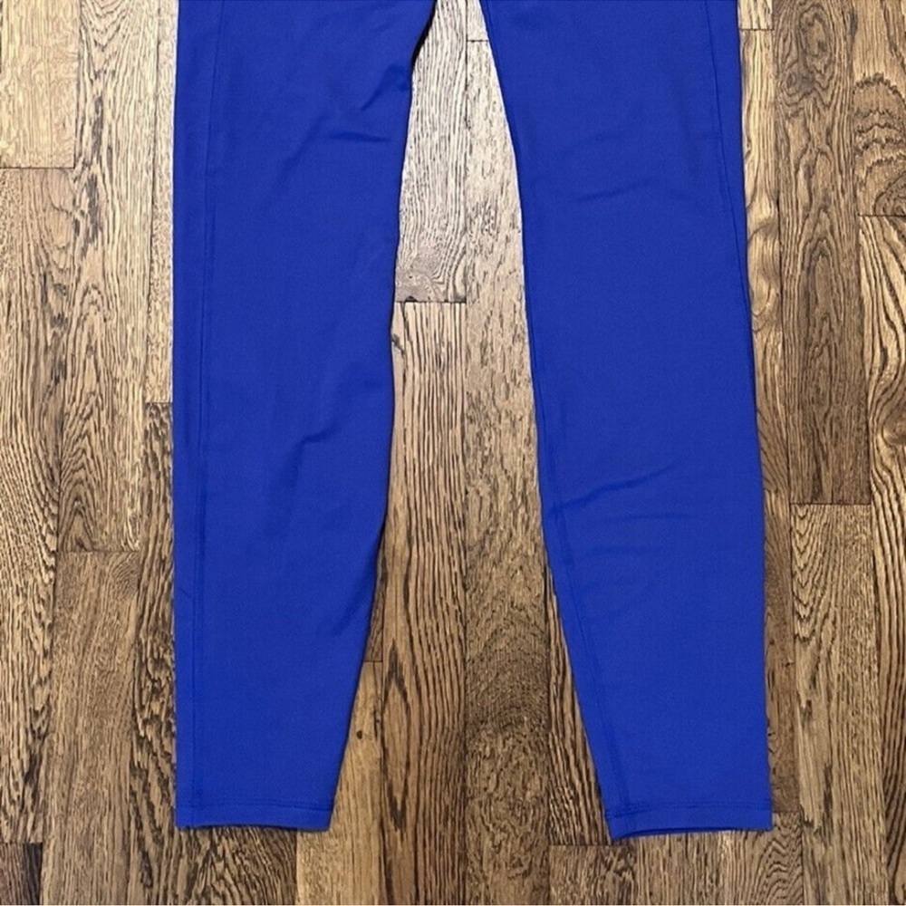 All in Motion Blue Athletic Leggings with Wide Waistband - Picture 3 of 4